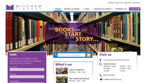 Library Logo And Website Design Lee Batchelor