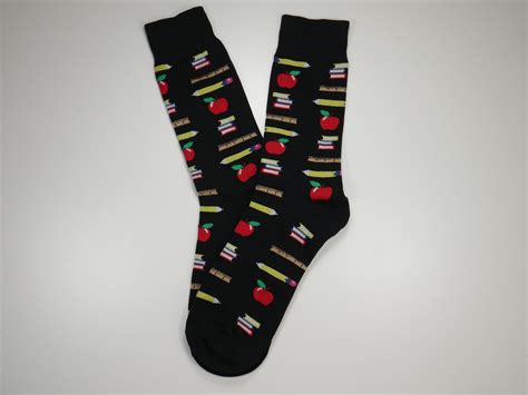 Custom Embroidered Dress Socks Fun Personal Monogram Socks Etsy