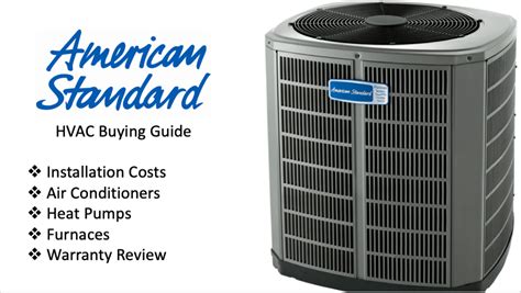 American Standard 14 Seer Air Conditioner American Standard Install