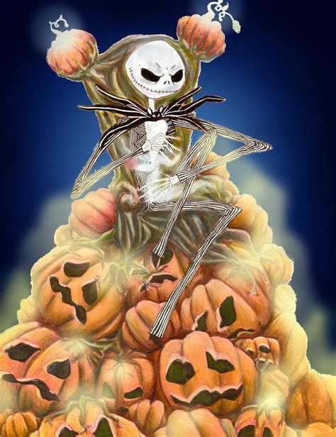 Jack Skellington The Nightmare Before Christmas 1993the Pumpkin