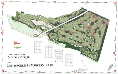 The Los Angeles Country Club South Course Hanse Golf Course Design