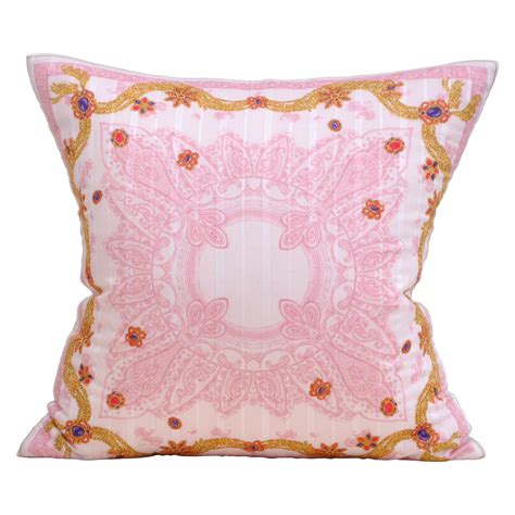 Vintage Pucci Geometric Fabric And Irish Linen Cushion Pillow For Sale