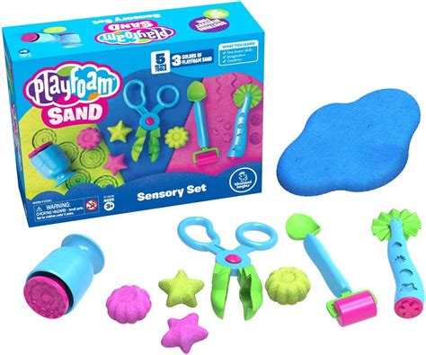 Learning Resources Playfoam Sand Sensory Set Play Sand Toy With 3