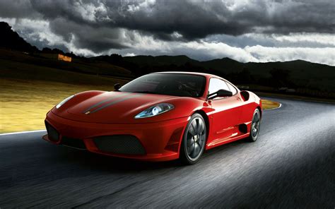 Beautiful And Glamorous Look Red Ferrari Cars Hd Wallpapers Best