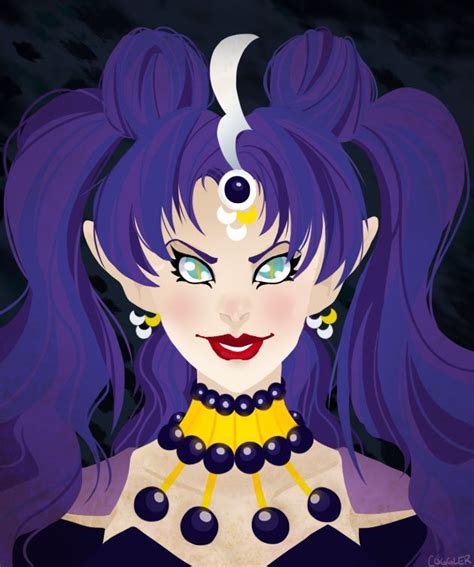 Queen Nehelenia Anime Dark Moon Art