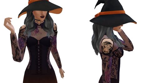 Mod The Sims Sexy Witch Dress