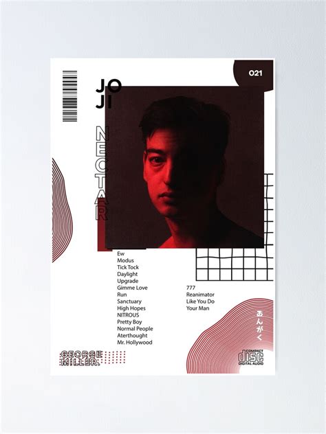 Joji Nectar Poster Poster By Fluffykirby Redbubble