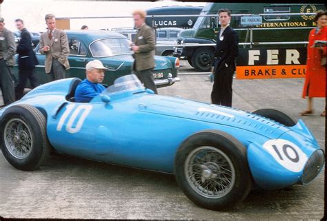 Silverstone Gordini Grand Prix Andre Pilette Eventuell 1956