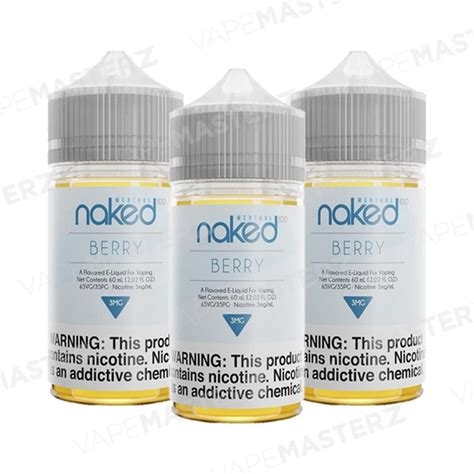naked 100 menthol berry 60ml