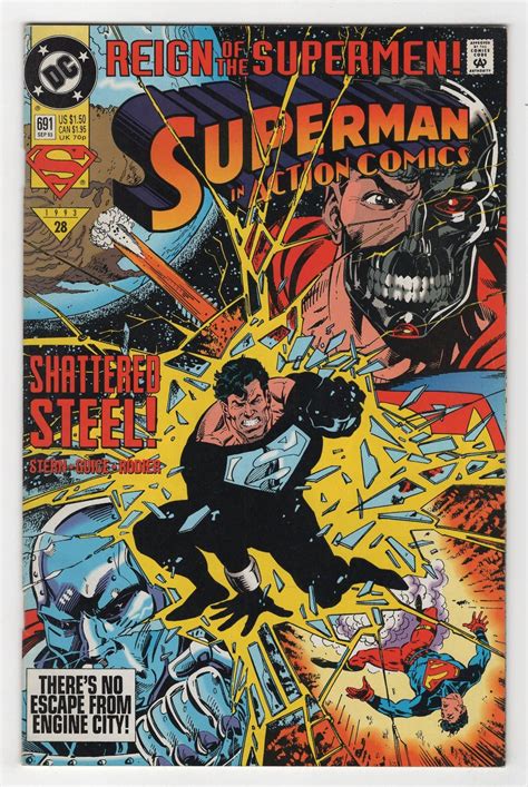 Action Comics 691 Regular Kerry Gammill Cover 1993 Cómics De