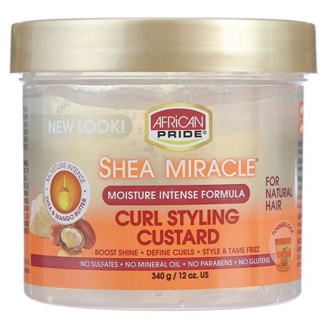 African Pride Shea Butter Miracle Moisture Intense Curl Styling Cream