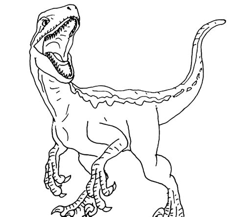 Jurassic World Coloring Pages Learny Kids