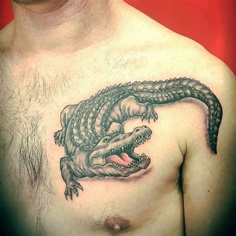 Alligator Tattoo For Girls