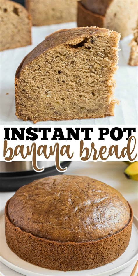 Instant Pot Banana Bread Recipe Shugary Sweets