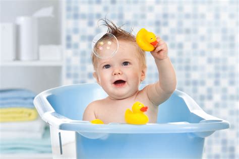 Baño En Los Niños Enfamilia