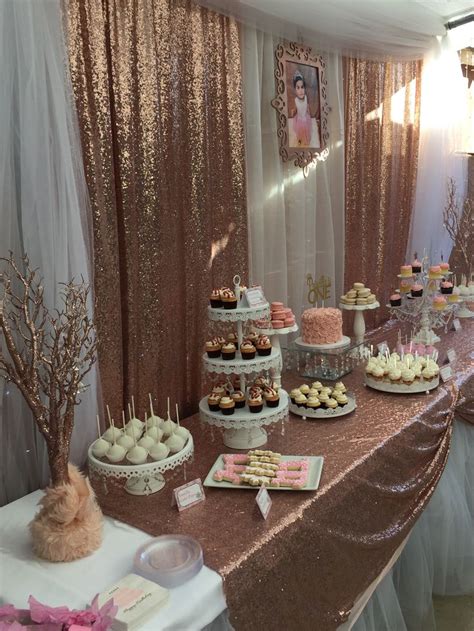 If so, this pink & rose gold birthday party is your jam! Rose gold Winter wonderland | Winter wonderland party ...