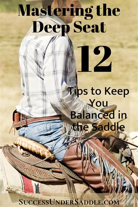 How To Sit Balanced And Deep In The Saddle Horseback Riding Tips