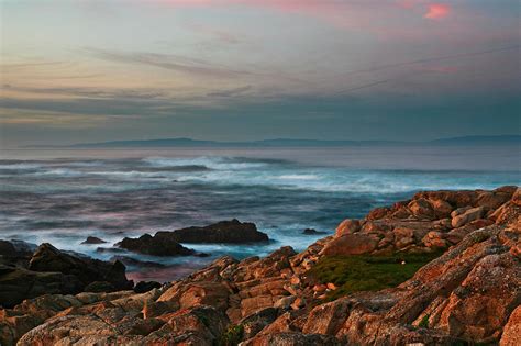 Pebble Beach Sunset Hdr 2 Photograph By Leroy Meyer