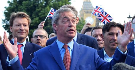 Nigel Farages Brexit Victory Speech In Full Mirror Online