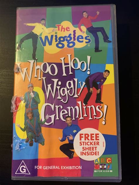 The Wiggles Whoo Hoo Wiggly Gremlins Vhs 2003 Pal Retro Unit
