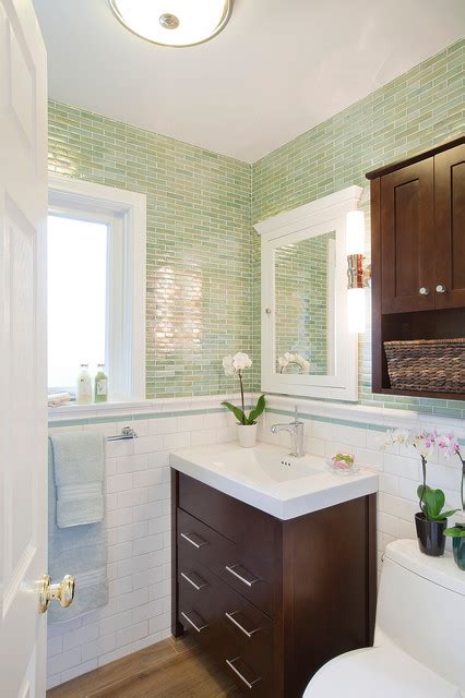 35th Street Bath Contemporary Powder Room Los