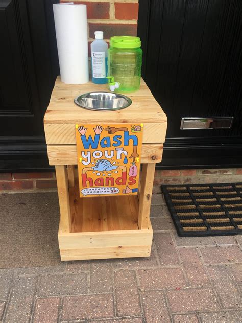 Hand Washing Station Housebound With Kids