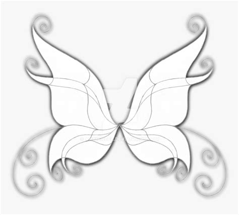 28 Collection Of Easy Fairy Wings Drawing Easy Fairy Wings Drawing