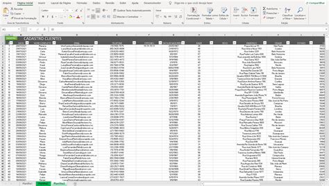 Planilha Cadastro De Clientes Excel Vba
