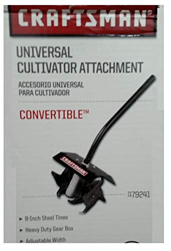 Craftsman Convertible Cultivator Attachment Comparison