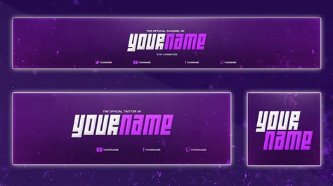 We have 90+ background pictures for you! Cool Youtube Banner Template | Banner, Twitter Header ...