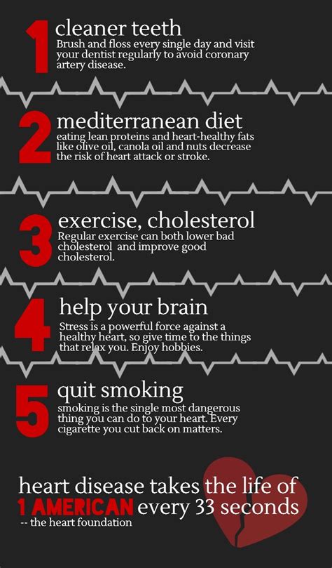 Infographic 5 Tips To Keep Your Heart Healthy Health Enews