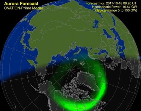 Northern Lights Forecast Map How To Photograph The Northern Lights