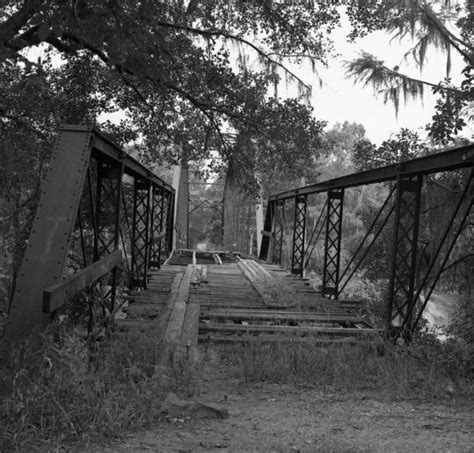 Florida Memory Bridge Over The Withlacoochee River Bellville Florida