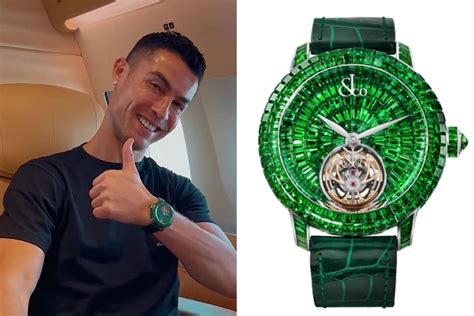 Cristiano Ronaldo les secrets de sa montre exclusive à
