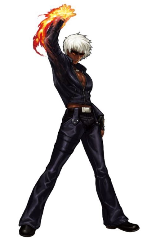 This is an encyclopaedia of all characters in gaming! King of Fighters XIII K' Character Artwork