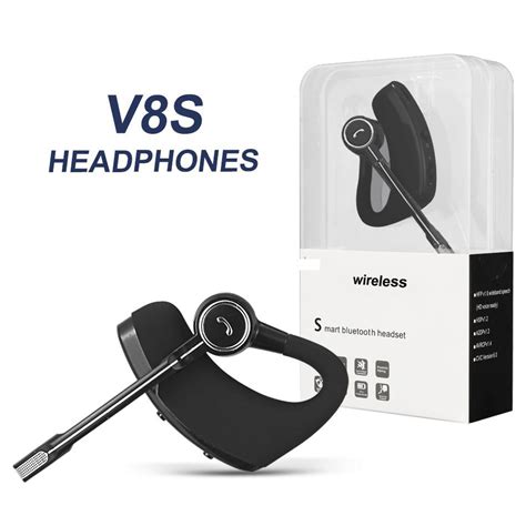 V8s Bluetooth Headphones Wireless Headset Handsfree Bluetooth Earphones