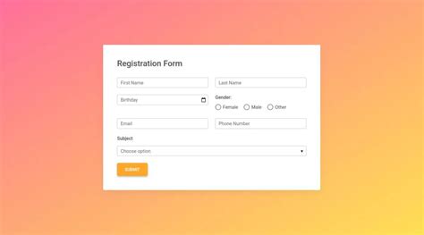 Bootstrap Forms Free Examples Easy Customization