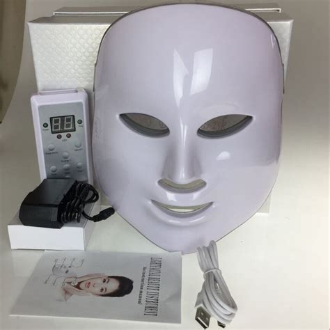 7 Colors Beauty Therapy Photon Led Facial Mask Light Skin Care