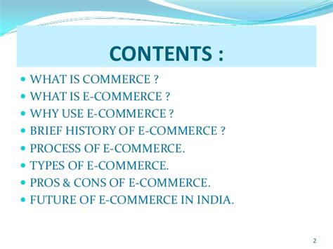 As industries evolve and the internet continues to drive innovation, what was once an expensive and impractical. E-COMMERCE PPT -YASH JAIN