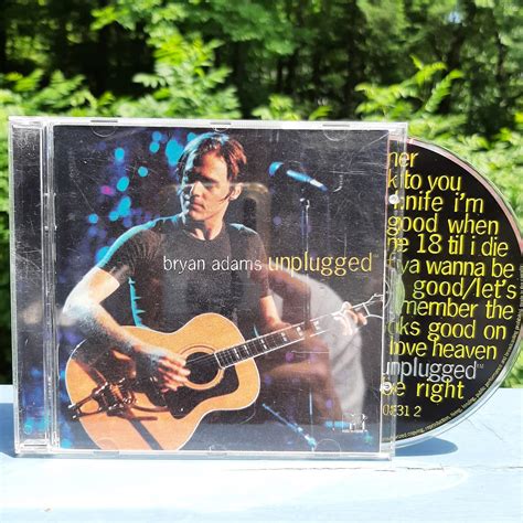 Bryan Adams Mtv Unplugged Vintage 1997 Cd Album Live Summer Of 69 Back To You 18 Till I Die Pop