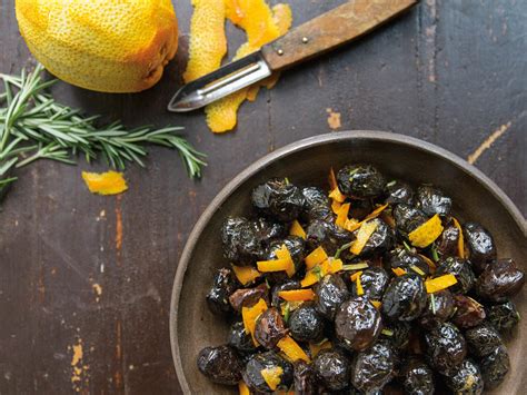 Dry Cured Olives With Rosemary And Orange Saveur