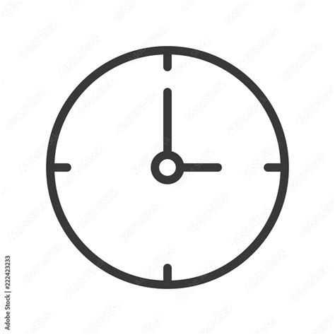 Simple Clock Icon