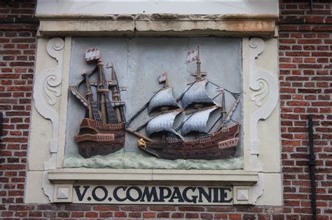 17th Century Plaque To Dutch East India Company Voc Hoorn Dutch