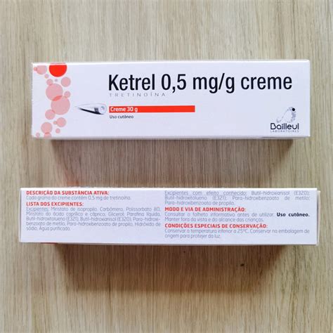 Skin Care Facial Cream Ketrel Tretinoin 05 Mgg Skincareketrel