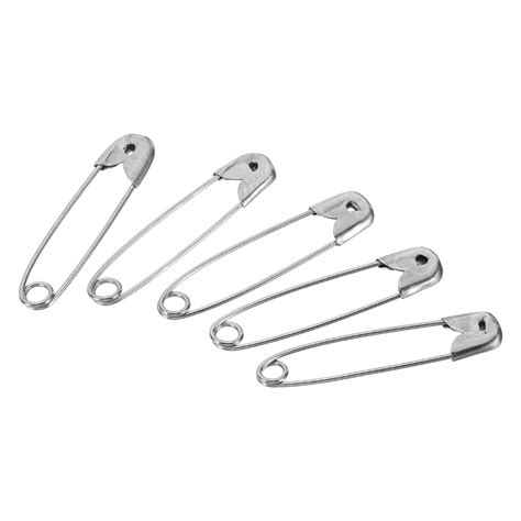 Uxcell Safety Pins 087 Inch Nickle Plated Small Sewing Pins Silver