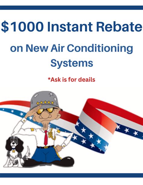 $1000 Rebate For Air Conditioning