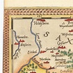 Old Map of Saxony Saxonia 1581 Ancient Map Very Rare Fine - Etsy | Fine ...
