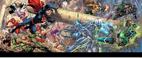 Jim Lees Massive ‘dc Comics The New 52′ Gatefold Cover For Free Comic