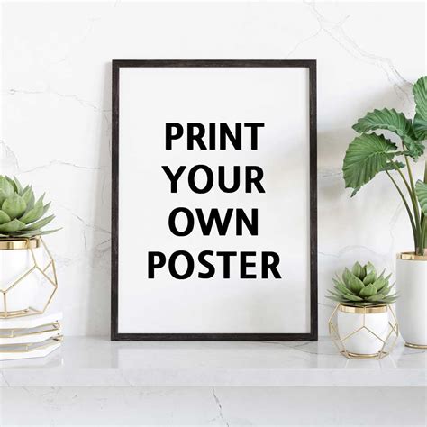 Custom Poster Printing Custom Print Poster Personalized Etsy
