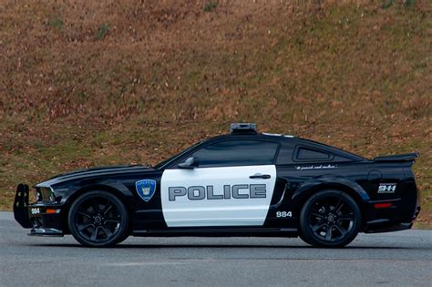 ford mustang saleen is the coolest fake cop car carbuzz